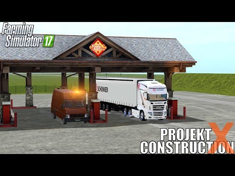 AUTOBAHN XXL - DER RASTPLATZ - CONSTRUCTION X #21 - FARMING SIMULATOR 2017