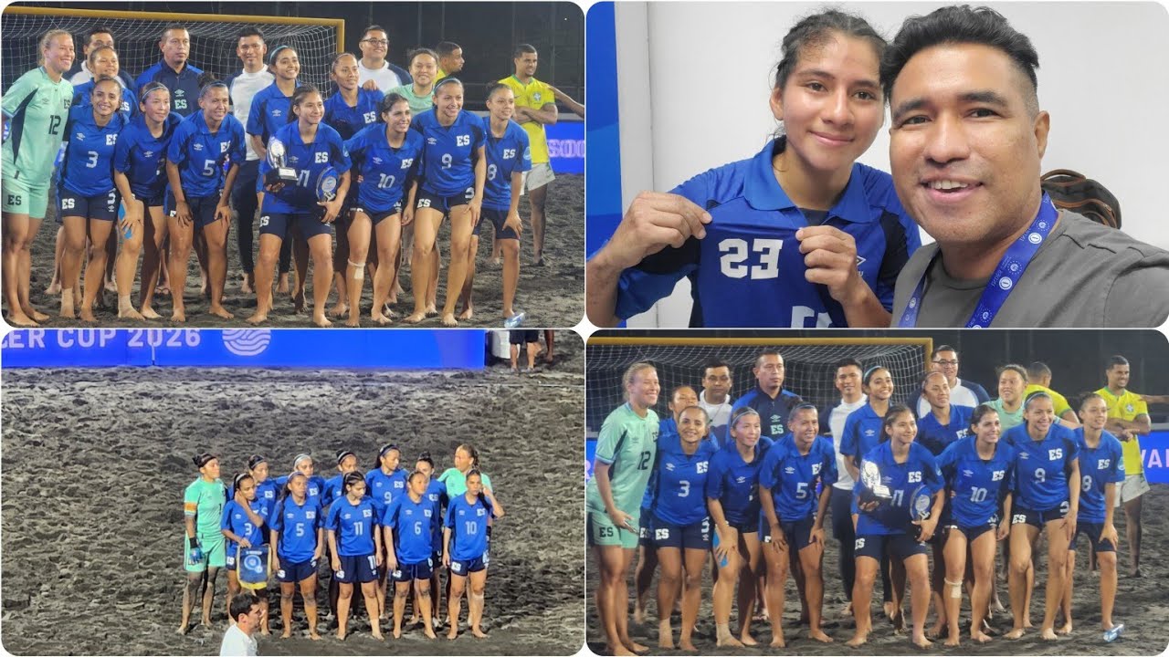 El Salvador 1 vs Portugal 0 El Salvador Beach Soccer Cup 2026 Women's Beach Soccer Goals Highlights