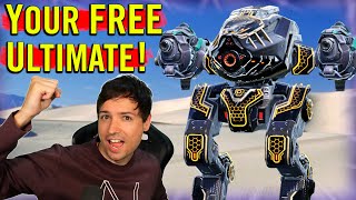 Get your FREE ULTIMATE Destrier now! War Robots Mk3 Gameplay