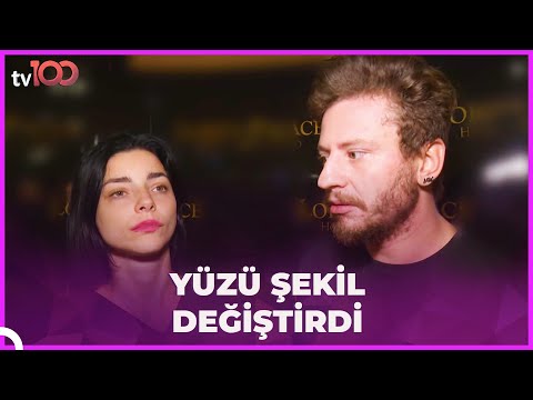 Yeni evli Merve Boluğur'un eşinin yanındaki mimikleri olay oldu