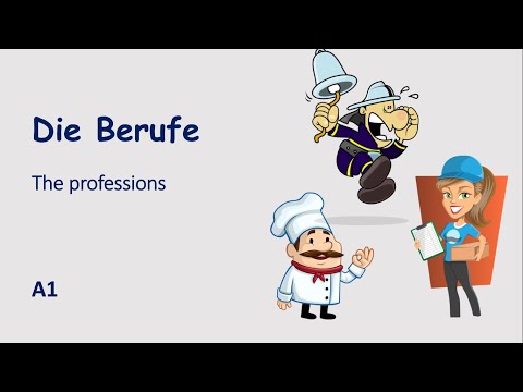 Professions in German - Professions in German (A1)