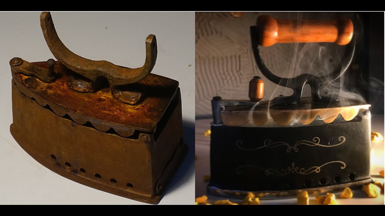 Charcoal Iron Restoration Used in the 19th Century