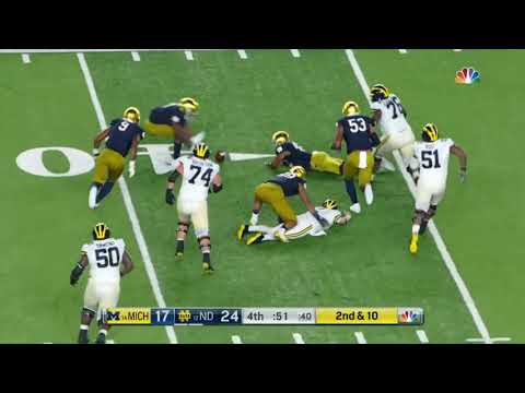 Notre Dame Football Hype vs. Michigan (2019)