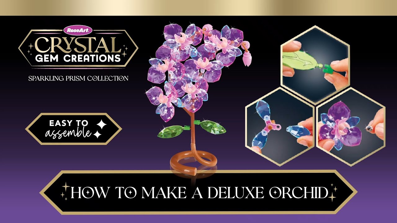 Crystal gem creations deluxe orchid