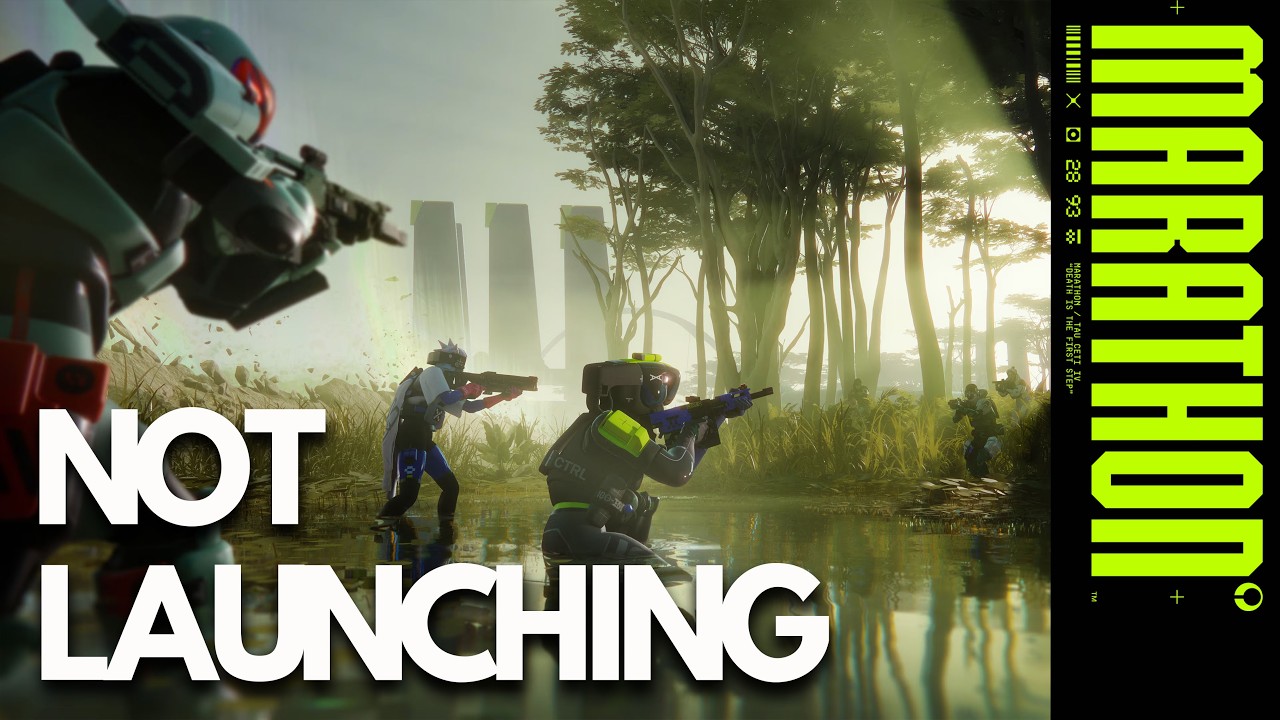 Marathon Not Launching/Crashing/Not Loading/Freezing/Black Screen Steam PC FIX🎮🔥