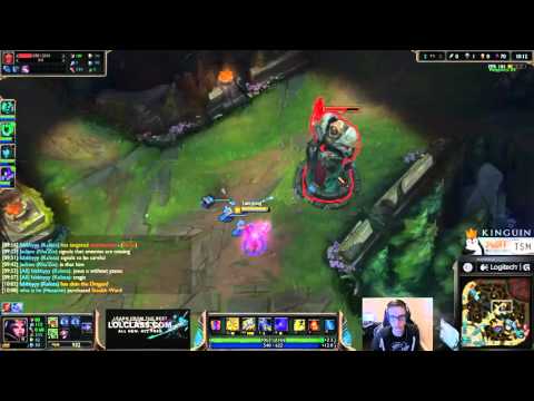 Bjergsen as Leblanc vs Fizz Mid   S5 Challenger Ranked Gameplay