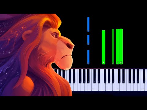 Circle of Life - Elton John piano tutorial