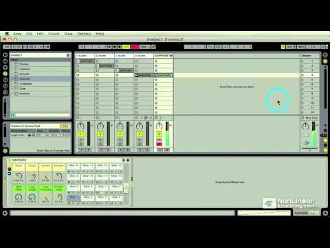 Live 8 101 - Core Live 8 - 46: Slice an Audio Clip into a MIDI instrument
