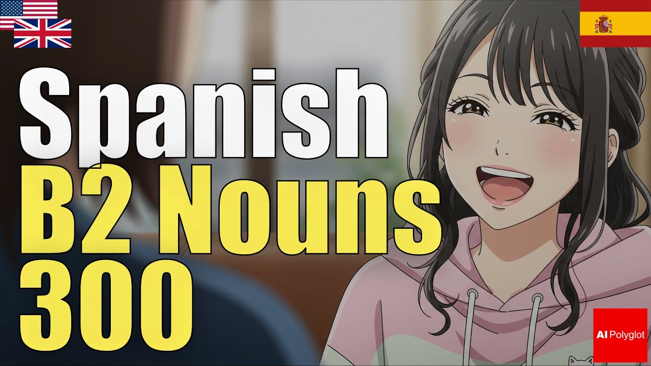 Spanish B1 Nouns 300 | Natural Listening | Must-Know