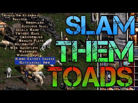 Project Diablo 2 - SLAMFEST and BAAL RUN (Summon Druid)