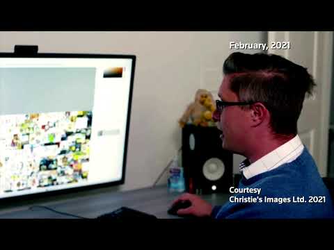 デジタル専用のアート作品が約7,000万円で落札される (Digital-only artwork fetches nearly $70 million)