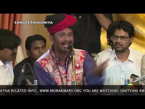 JUGAL BANDHI OSMAN MIR & KIRTIDAN GADHAVI & KHETA KHAN I SANTVANI AWARD 2017