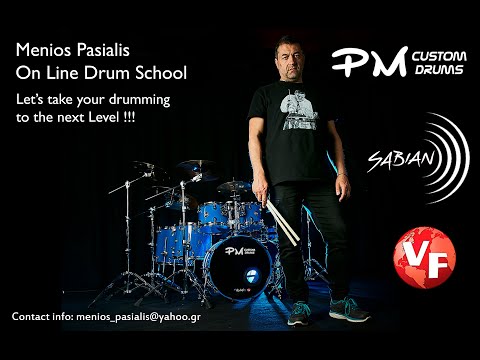 Menios Pasialis Online Drum School promo video