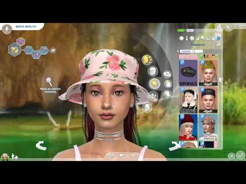 sims cc download girl Marta Marcos by Bonita100 Cas Video Preview
