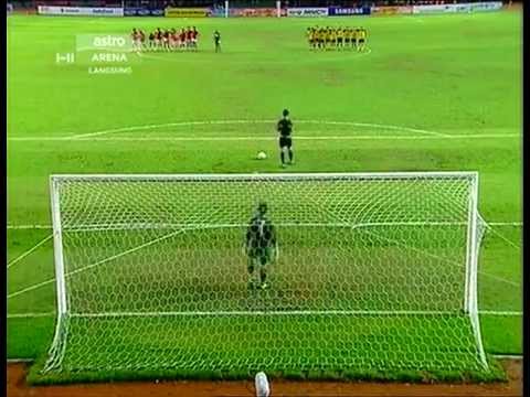 Penalti TITUS BONAI - Malaysia VS Indonesia FT(1-1) Penalti (4-3) FINAL Sea Games 2011
