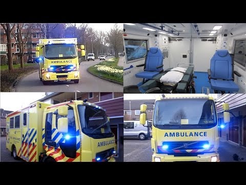 *HD* INSIDE & OUTSIDE: EUROPE BIGGEST AMBULANCE. (+Sirens)