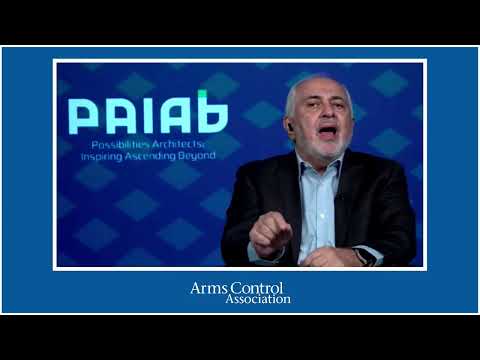 Dr. Zarif at the Arms Control Association Sep 2025