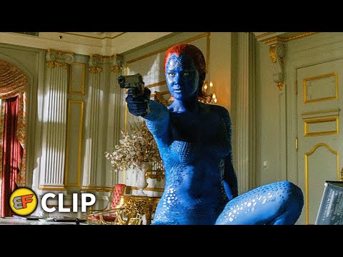 Mystique Boardroom Scene | X-Men Days of Future Past (2014) Movie Clip HD 4K