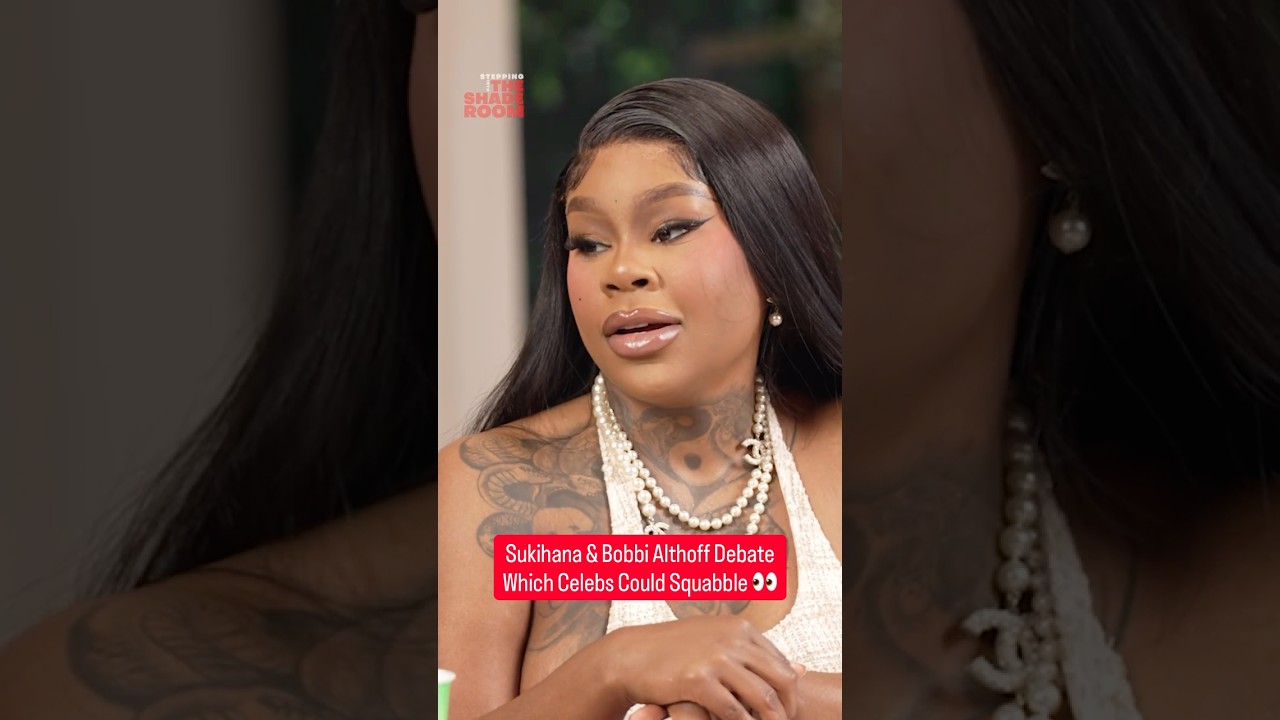 Sukihana & Bobbi Althoff Debate Which Celebs Could Throw Hands 👀 #sukihana #bobbialthoff