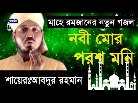 নবী মোর পরশ মনি | Mawlana Abdur Rahman | Islamic Song | Azmir Recording | 2017 Video