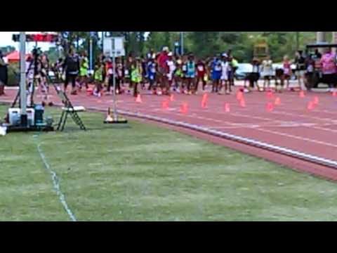 Alabama Heat: 9/10 year old 100 Meter Dash. (kyndell, Jordan, and Jada)