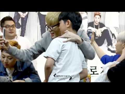 150503 대전 팬싸 성운 동생팬을 만나서 신난 성운이