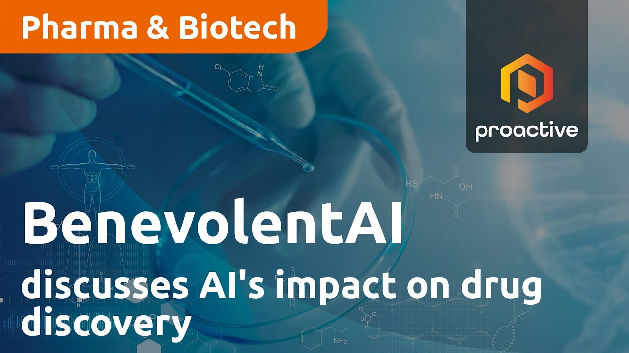 BenevolentAI CEO Dr Joerg Moeller discusses AI's impact on drug discovery
