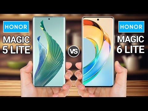 Honor Magic 5 Lite 5g vs Honor Magic 6 Lite 5g