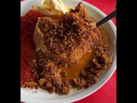 Nasi Kukus com frango frito enorme e crocante e Ayam Cincang🐓🐔 || Puchong #malaysiafood #shorts