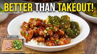 EASY Mongolian Chicken & Spicy Broccoli