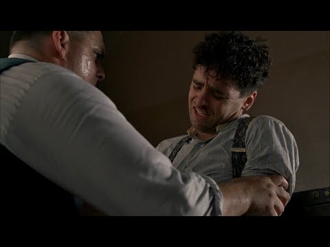 Boardwalk Empire season 3 - The two police officers are interrogate Lucky Luciano