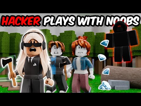 1 HACKER HELPS 4 NOOBS REACH 99 NIGHTS IN THE FOREST