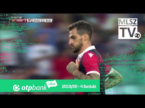 Lanzafame Davide második gólja a Budapest Honvéd – DVSC mérkőzésen