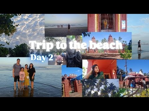 Trip to the beach | Day 2 | Srihari Temple and morning walk on beach | @Kiki.lovestuff