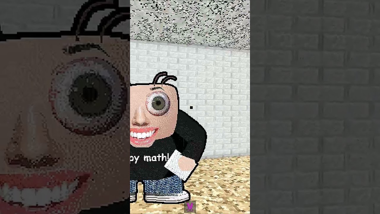 Baldi Checks Mathew's Homework [Incorrect answers] #shortvideo #shorts #short