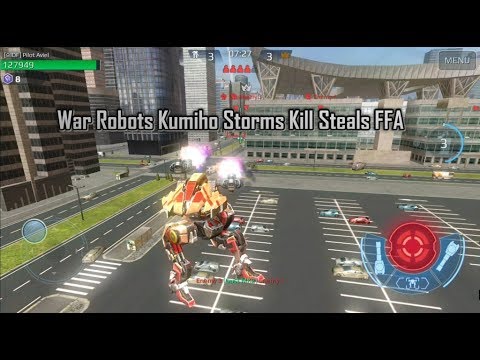 War Robots - Kumiho Storms Kill Steals  FFA