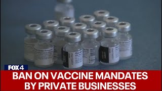 Texas House Passes Bill Banning COVID-19 Vaccine Mandates by Employers