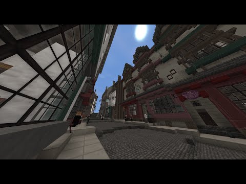 zKinqJustin - Die Winkelgasse!/Harry Potter in Minecraft #1