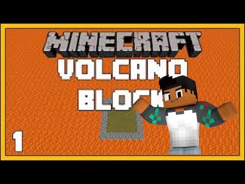 Minecraft VOLCANO BLOCK MODE!