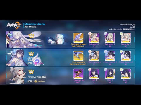 HI3 [Ex Abyss - Nirvana 488D] Kallen - DW HRb TA - 857+