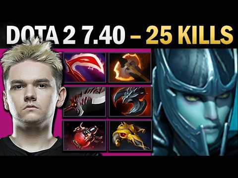Phantom Assassin Pro Carry with 25 Kills and 1000 GPM - Dota Gameplay