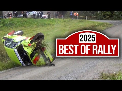 Best Of Rally 2025 | Crashes | Action | Mistakes | Flatout 