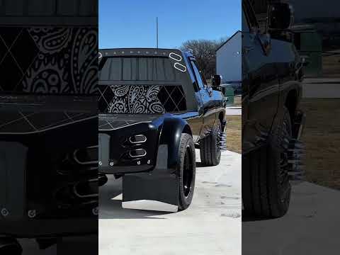 Downright Dirty Custom Dodge Ram D350 Flatbed!