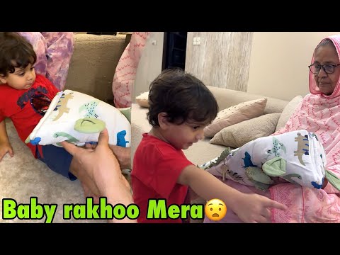 Basil dadi ko baby lene nhi deraha🫢 | Basil ne baby ko gira diya😳