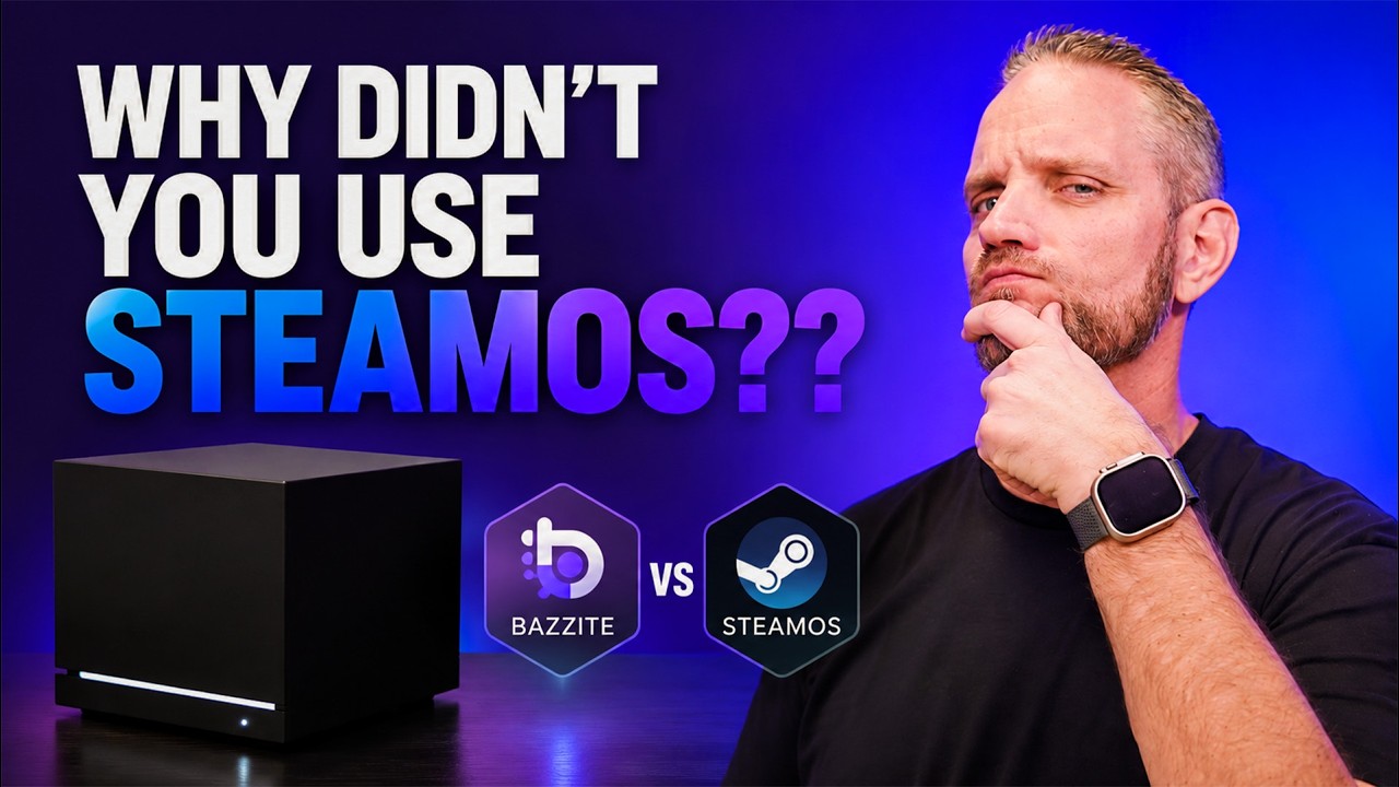 Official SteamOS vs Bazzite… Which one is better?