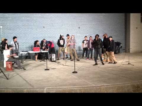M-16 People's Mic. Open Freestyle Cypher, Pt. 3 (Hosted by SWB @ CUNY Queens College)