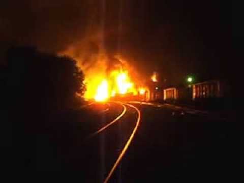 Train crash in Belaya Kalitva