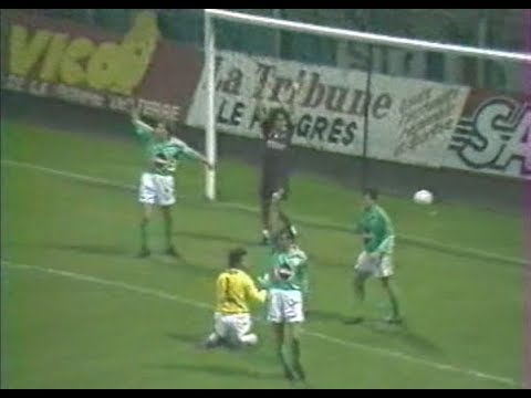 ASSE 0-1 Metz - 10e journée de D1 1988-1989