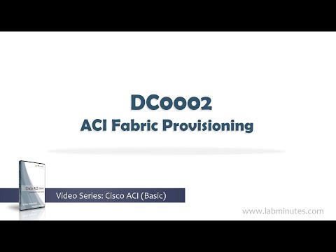 LabMinutes# DC0002 - ACI Fabric Provisioning