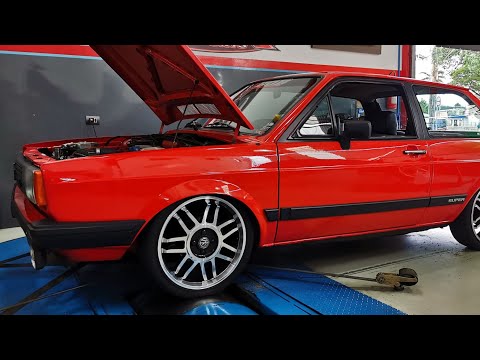 CARBURADO RAIZ TURBO  Teste no dinamometro VOYAGE SUPER Tps101